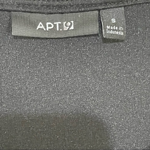 Apt 9 Versatile Sleeveless Black Dress Perfect for Work or Party Size Small - Picture 6 of 13